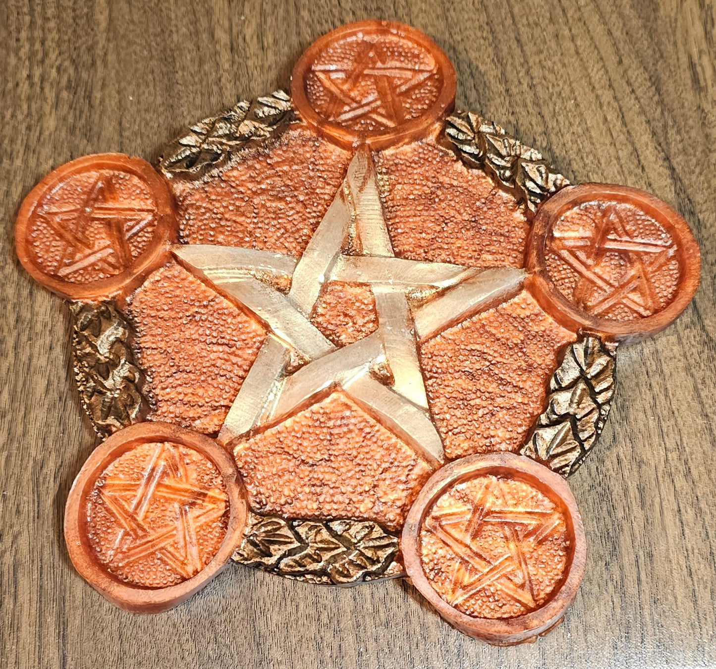 Pentacle Candle Holder