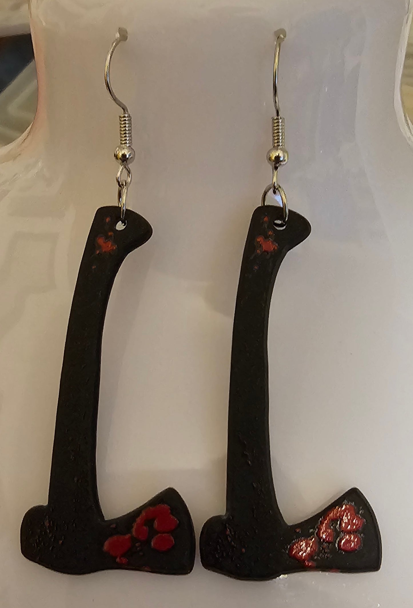 Bloody Axe Earrings
