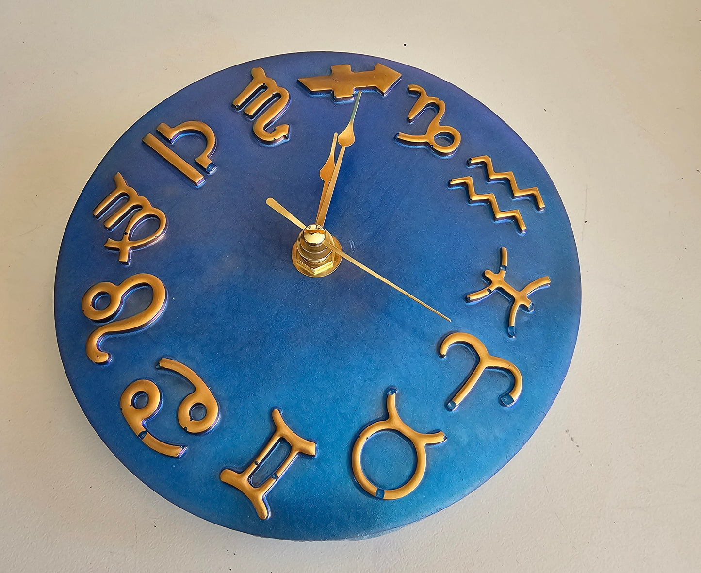 Zodiac wall clock