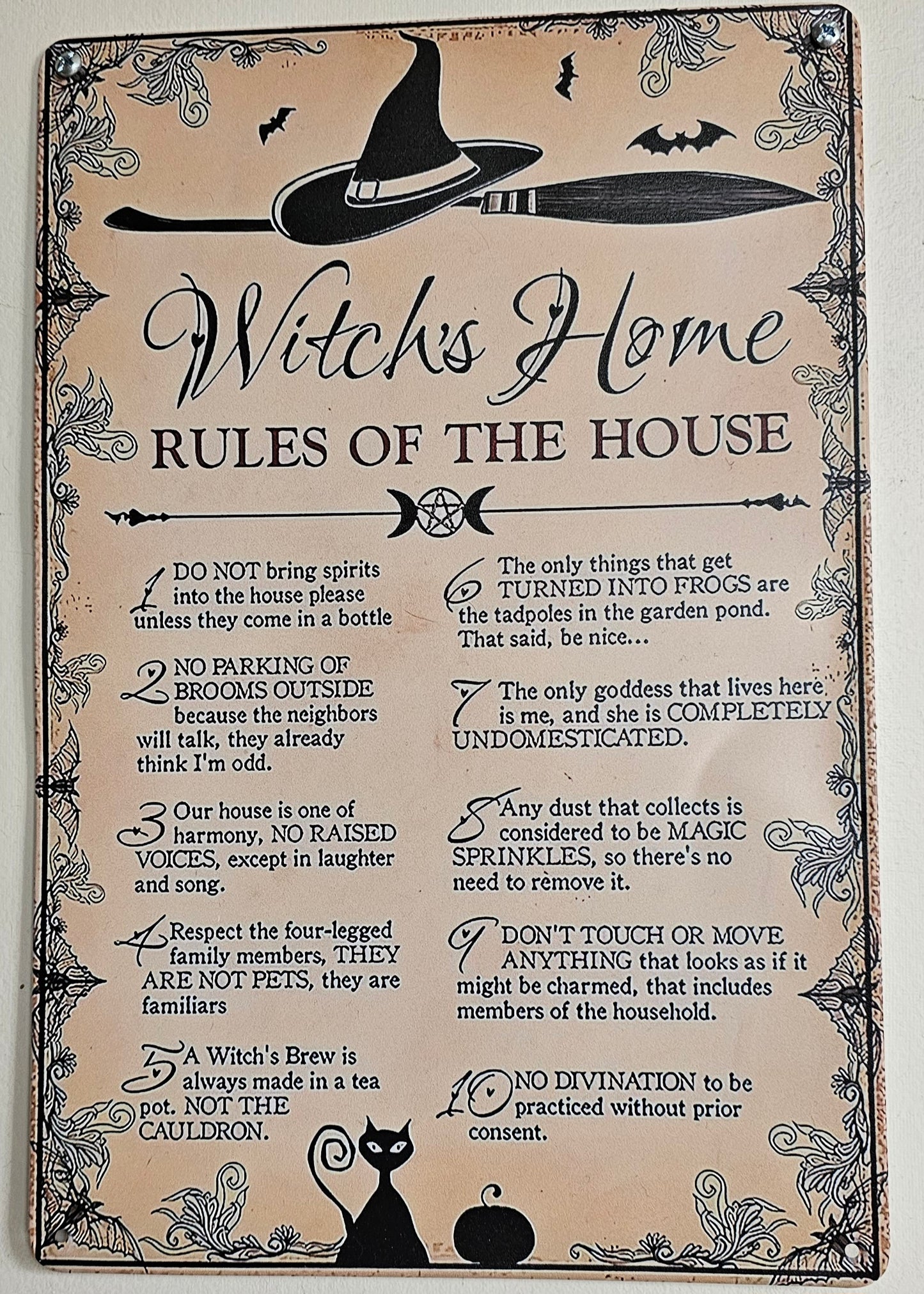 Witches Home Metal Dign