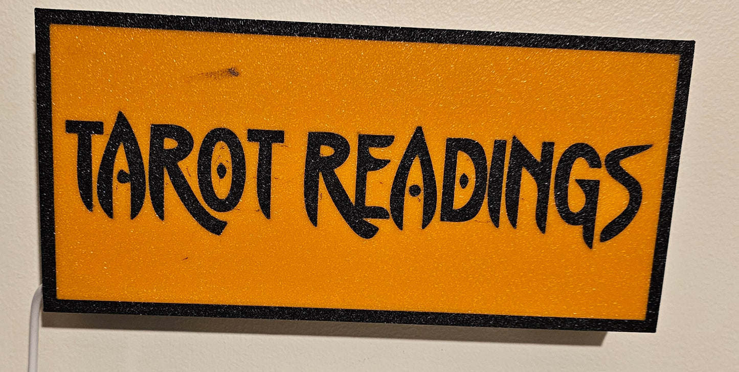 3D Printed Tarot Readings Light Box