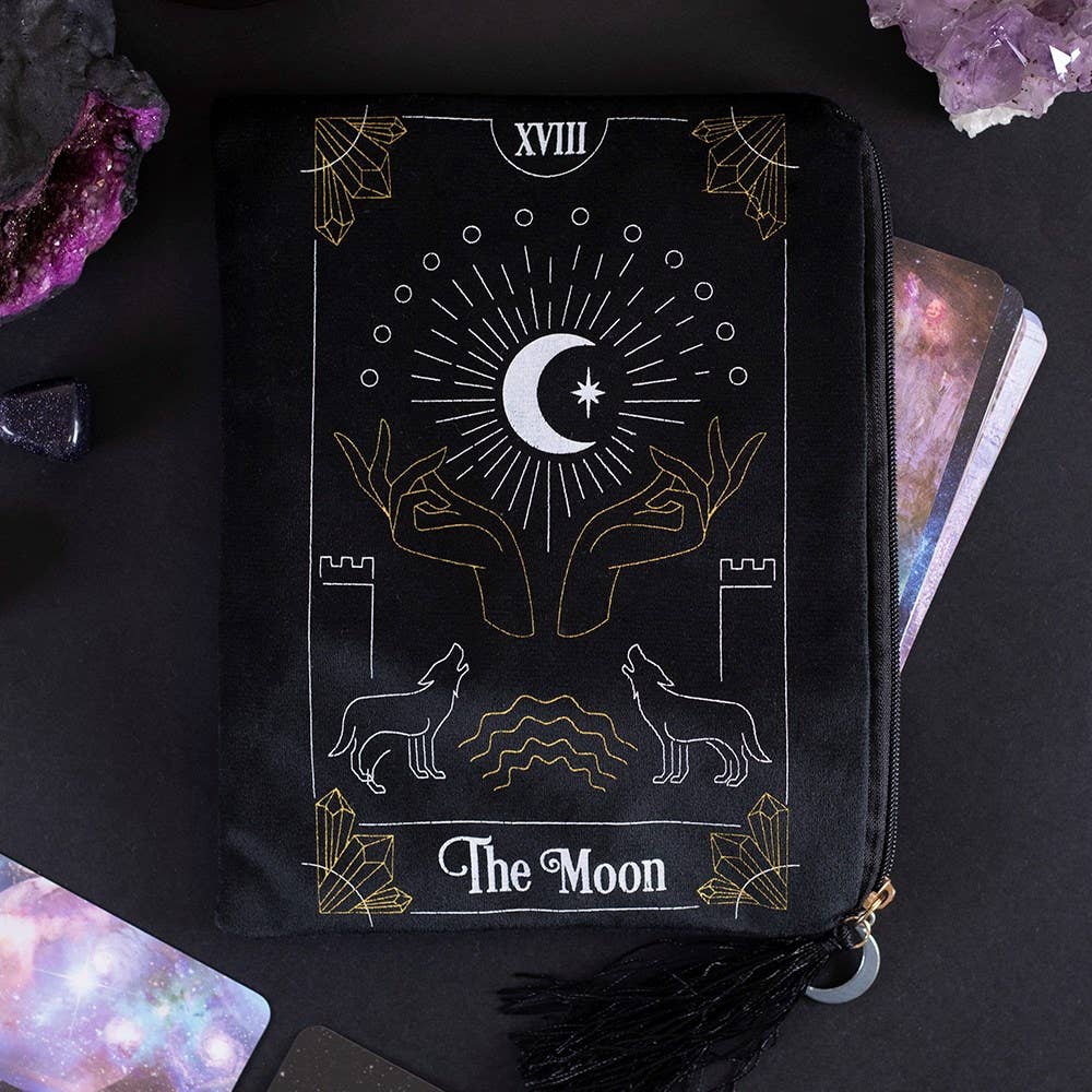 Moon Tarot Cards Zipper Pouch Pack
