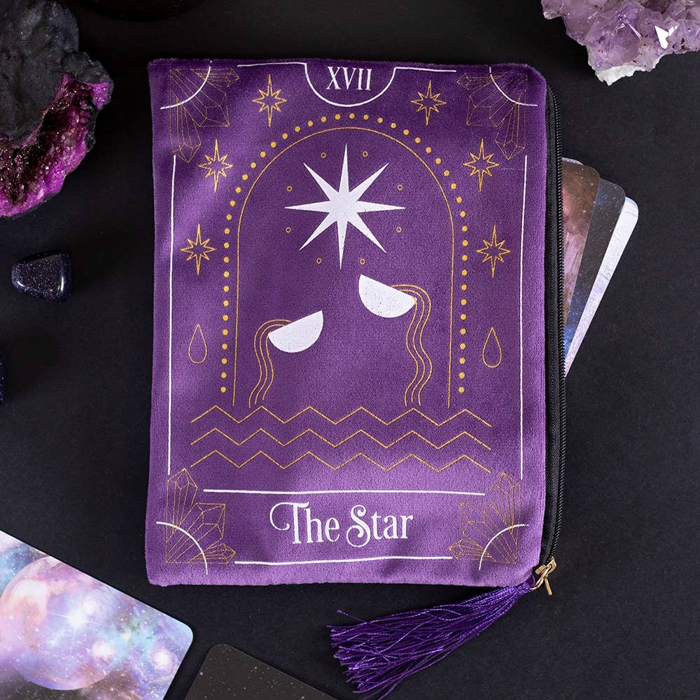 Star Tarot Cards Zipper Pouch Pack