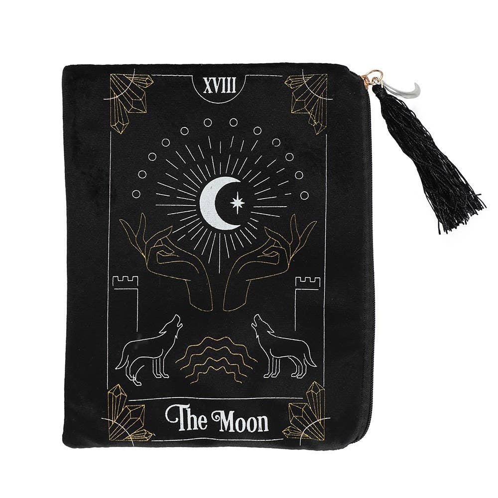 Moon Tarot Cards Zipper Pouch Pack