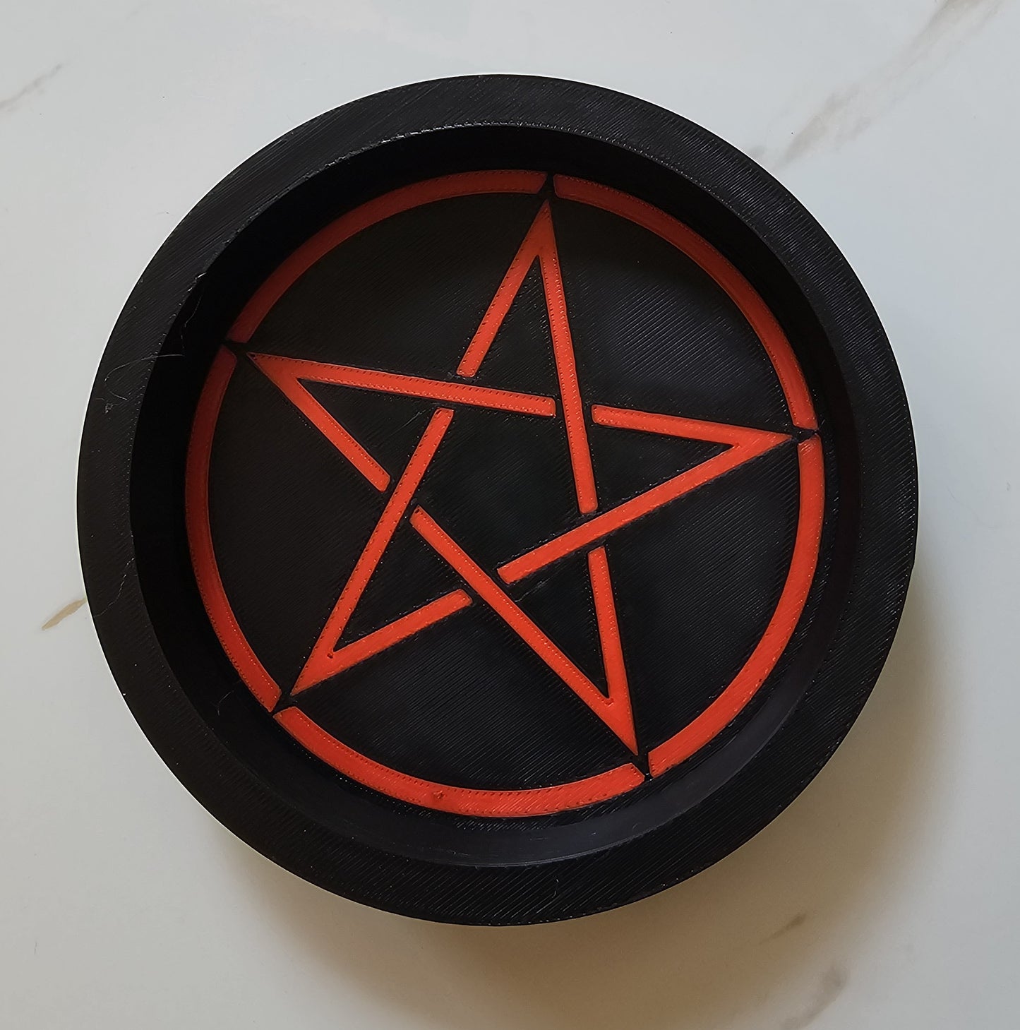 3D Printed Pentagram Altar Bowl