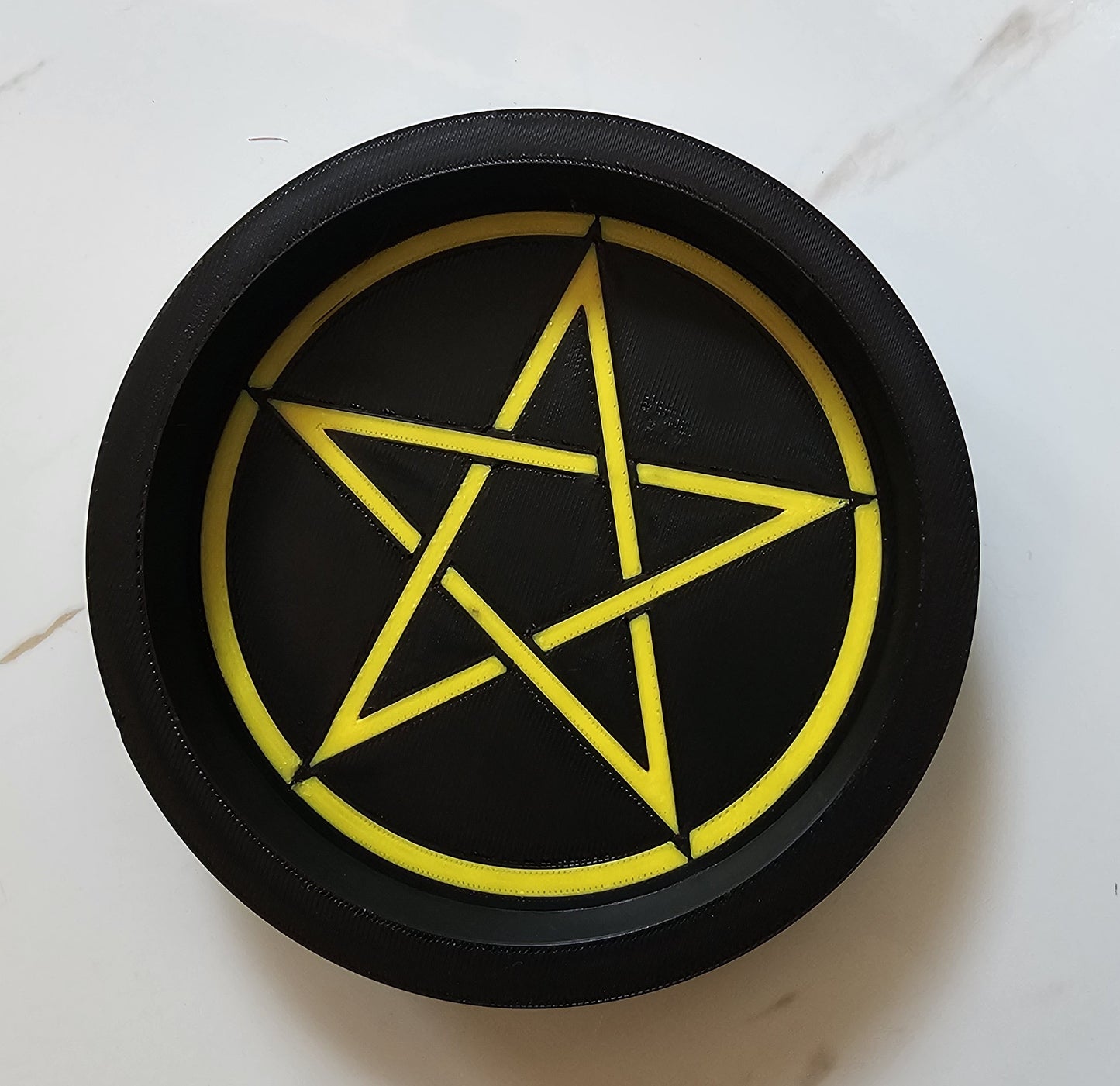 3D Printed Pentagram Altar Bowl