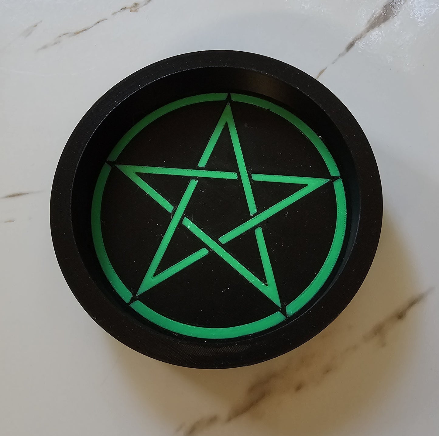 3D Printed Pentagram Altar Bowl