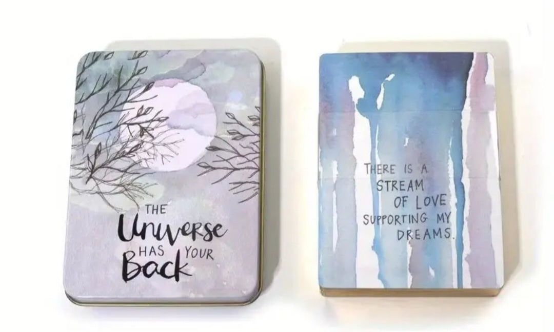 The Universe Has Your Back Oracle deck with storage tin