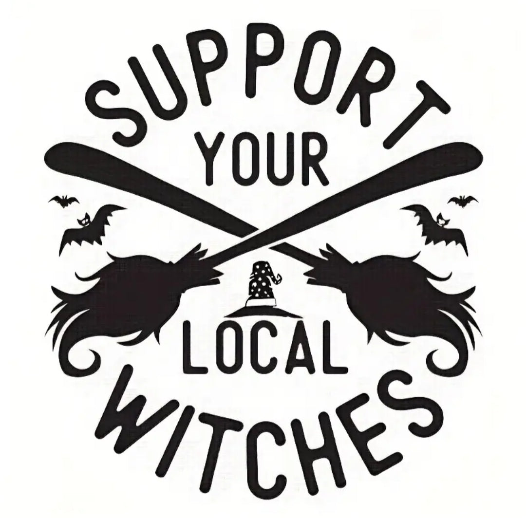 Support Your Local Witches Decal
