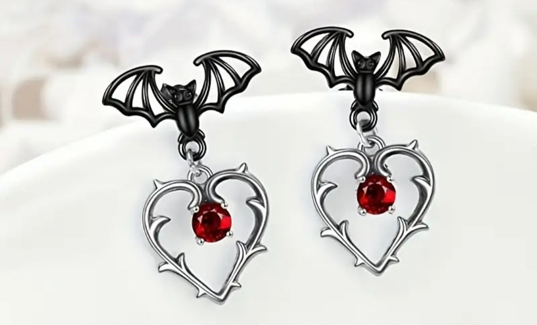 Bat Earrings