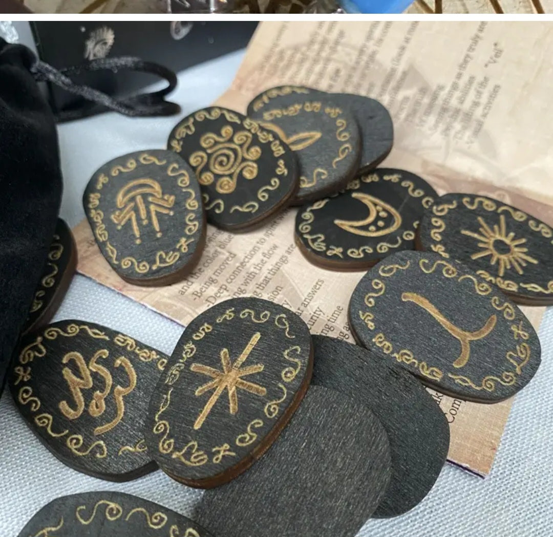 14 Piece Witch Rune Set