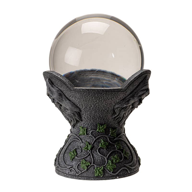 Mother, Maiden and Crone Crystal Ball Stand C/8