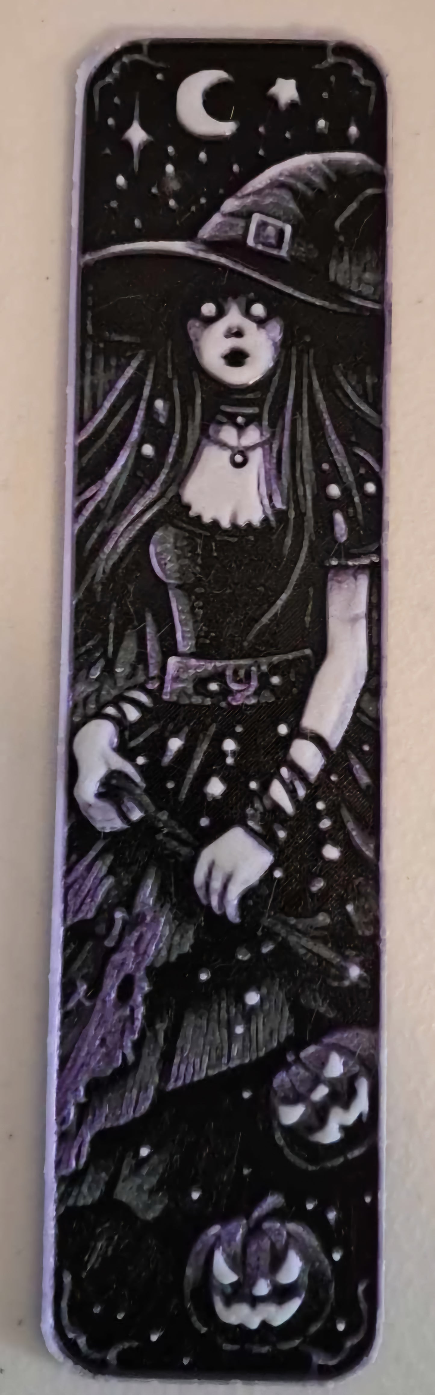 3D Printed Young Witch Bookmark