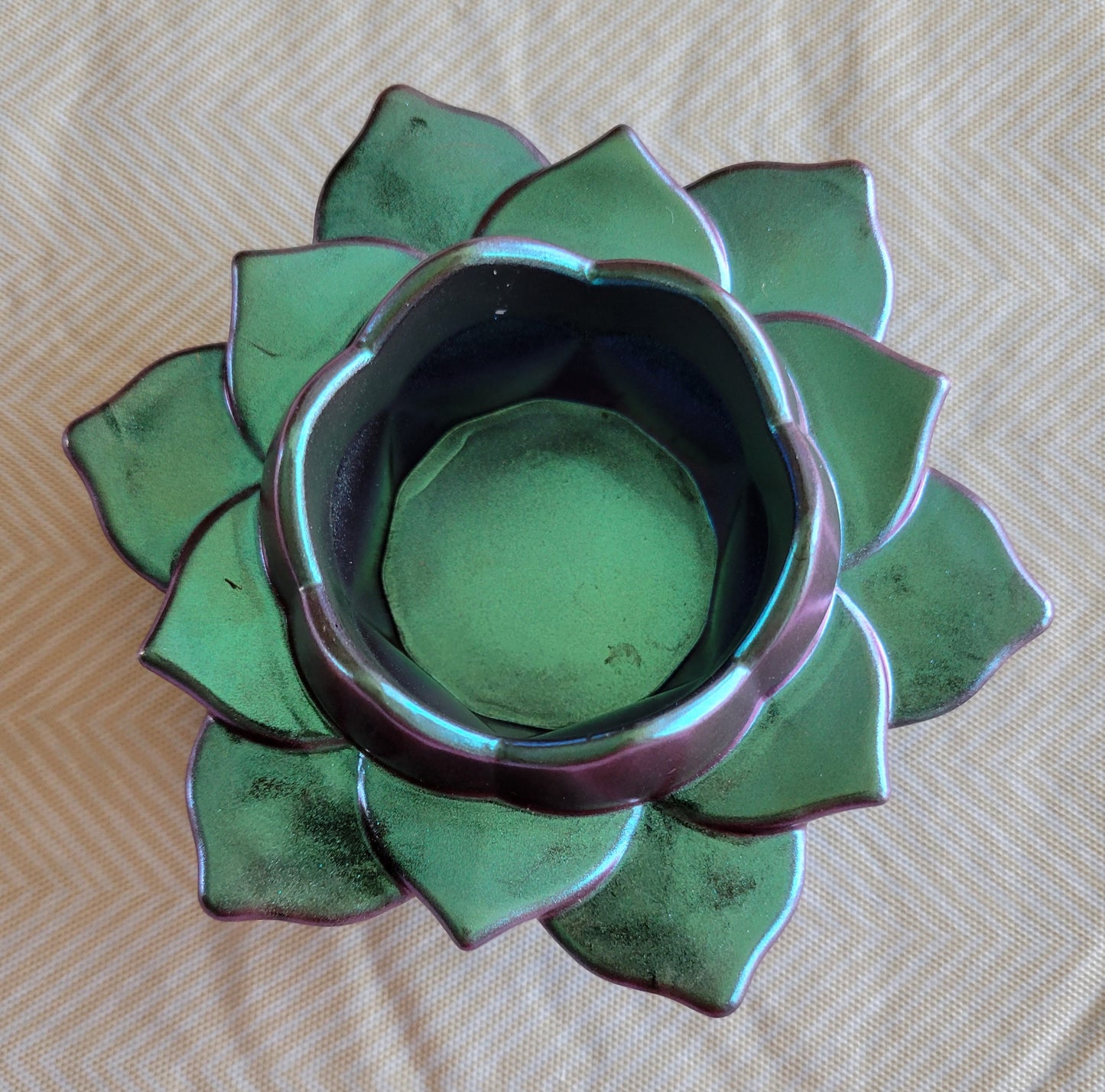 Lotus Flower Candle Holder