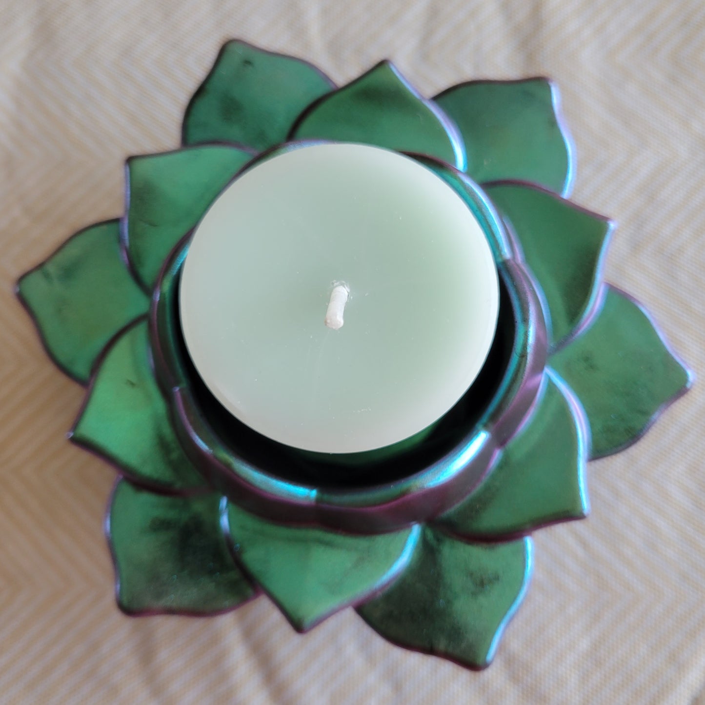 Lotus Flower Candle Holder