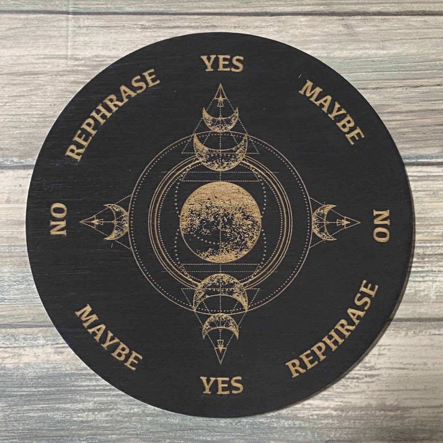 6 Inch Triple Moon Pendulum Board