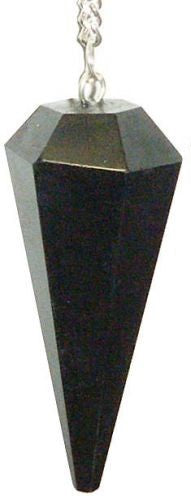 Black Agate Pendulum w/chain