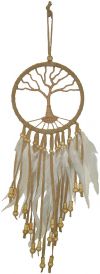 Tree of Life Dream Catcher, Tan