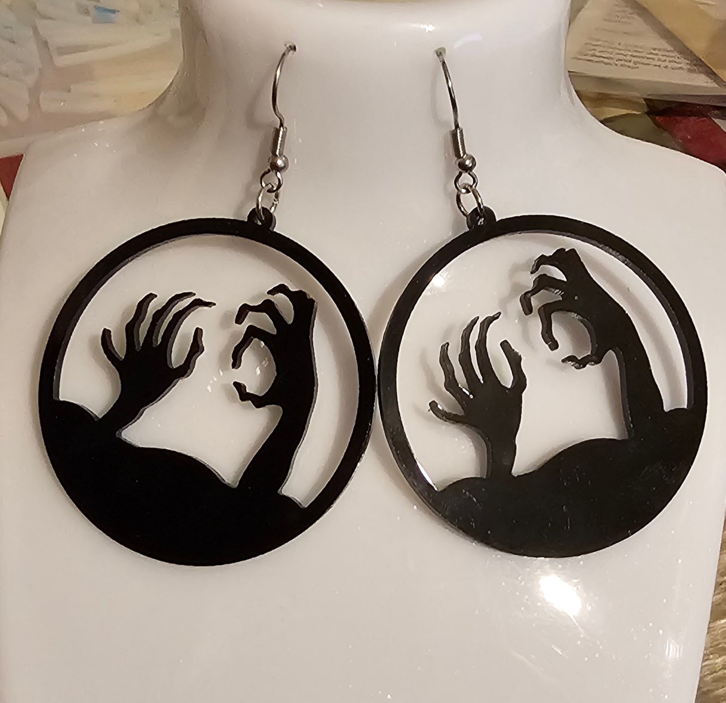 Creepy Hands Earrings