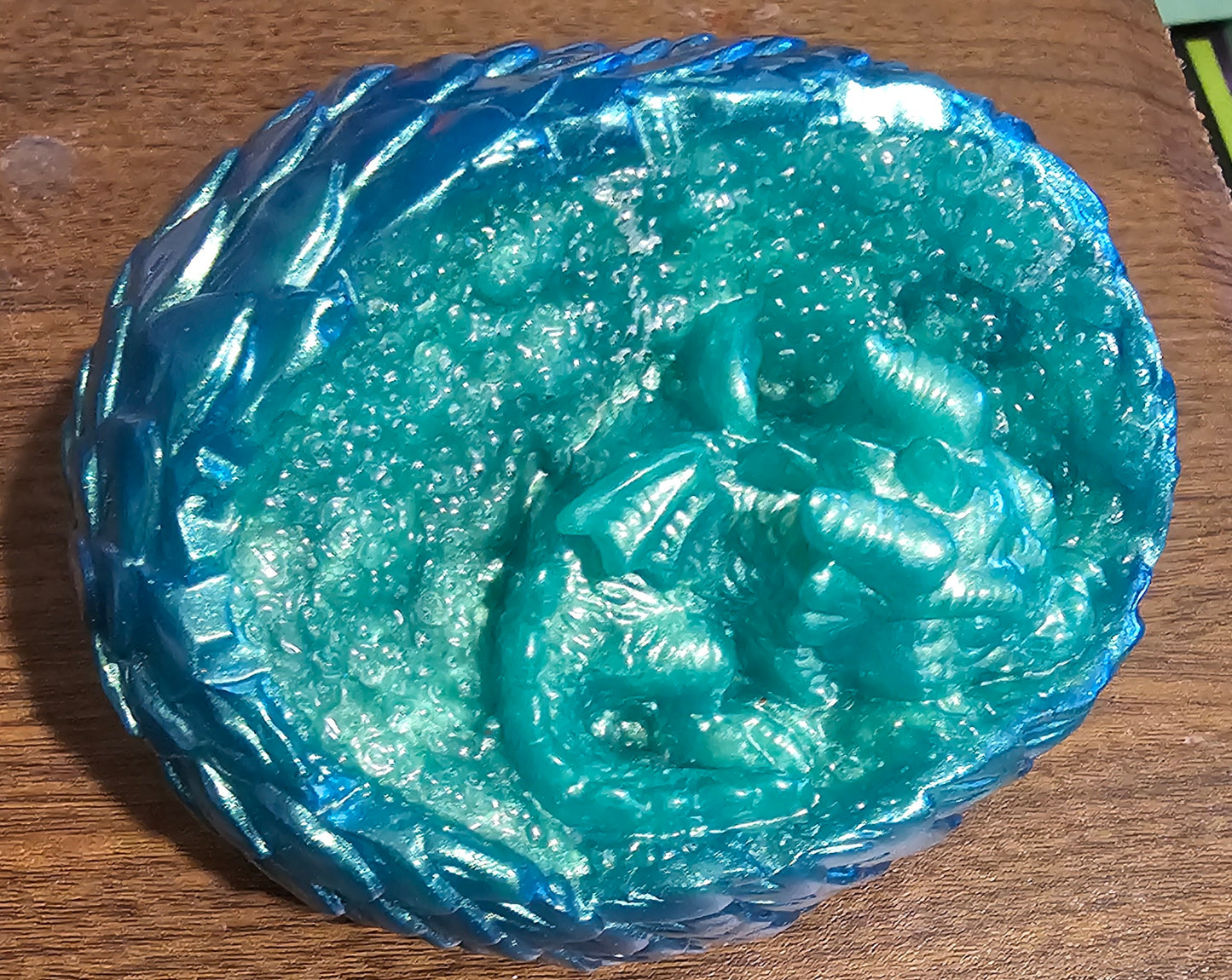 3D Baby Dragon in Egg Resin