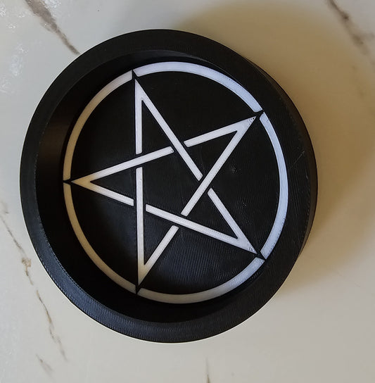 3D Printed Pentagram Altar Bowl