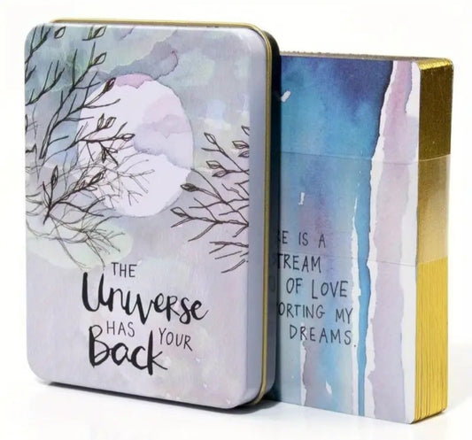 The Universe Has Your Back Oracle deck with storage tin