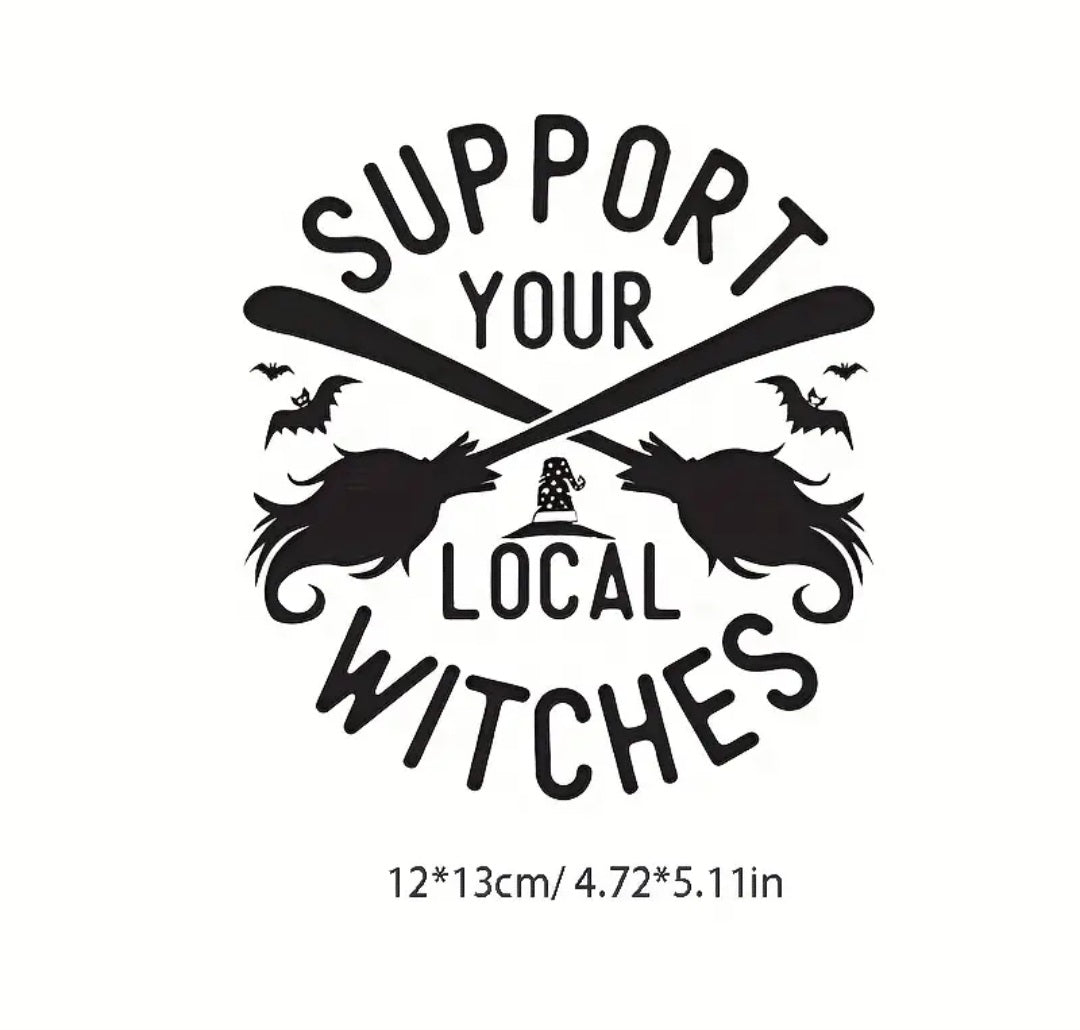 Support Your Local Witches Decal