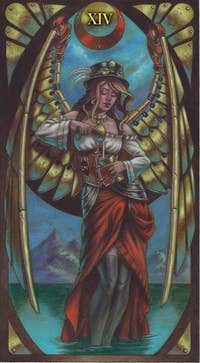 Steampunk Art Nouveau Tarot Deck