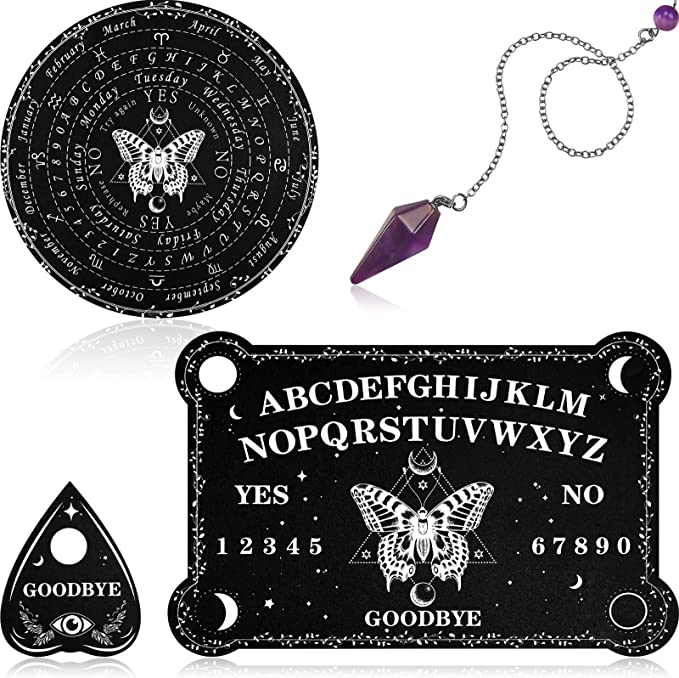 Butterfly Ouija Board and Pendulum Set